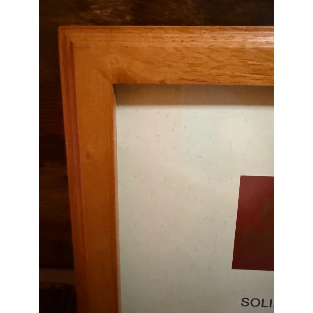 Heritage Collection Solid Wood Picture Frame 8x10 Natural Honey Oak Finish